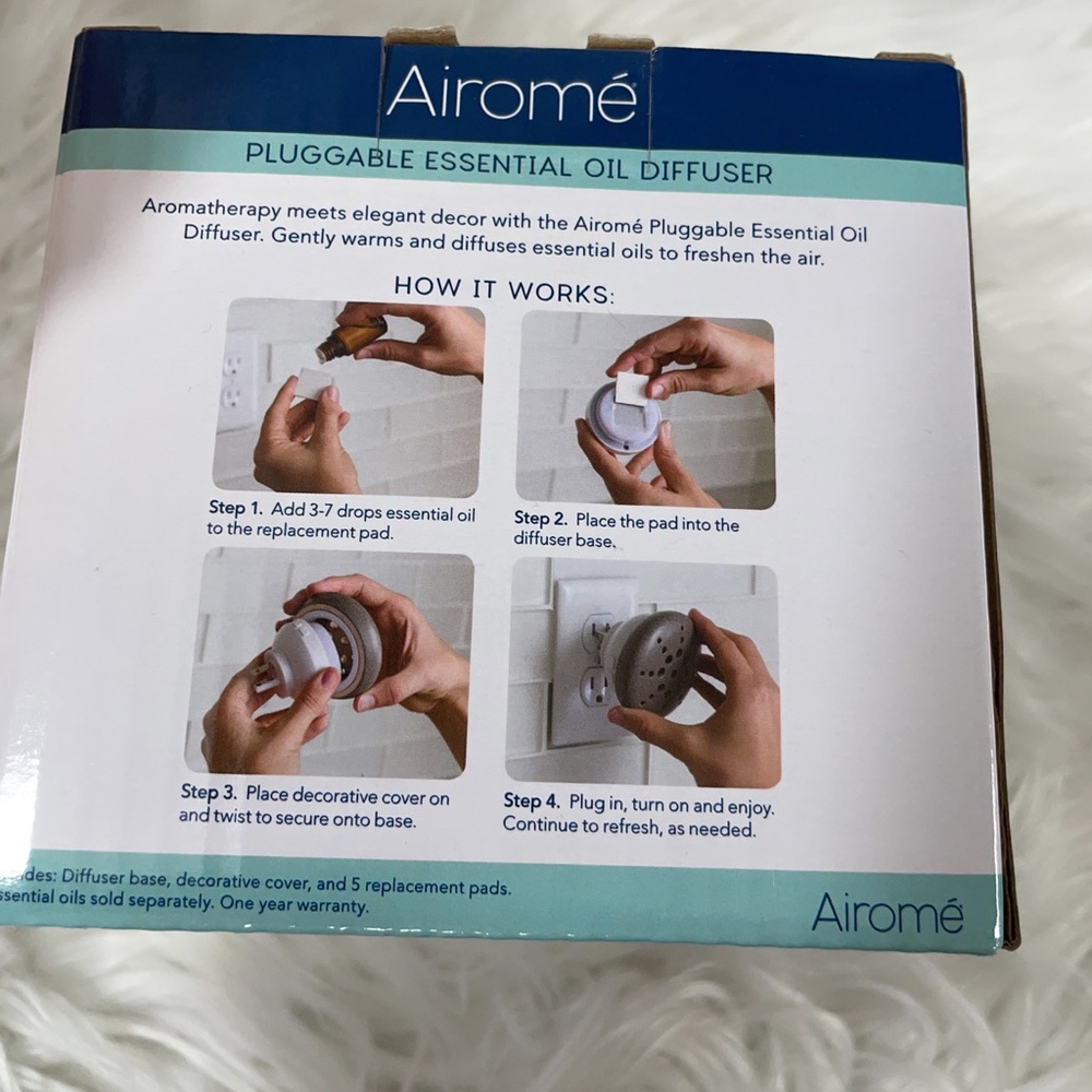 Airome Pluggable Essential Oil Diffuser - Picture 3 of 5